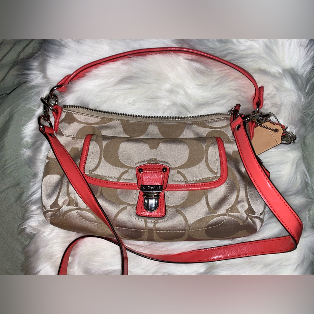 Temp price drop! RARE VINTAGE COACH 2 WAY BAG NWOT